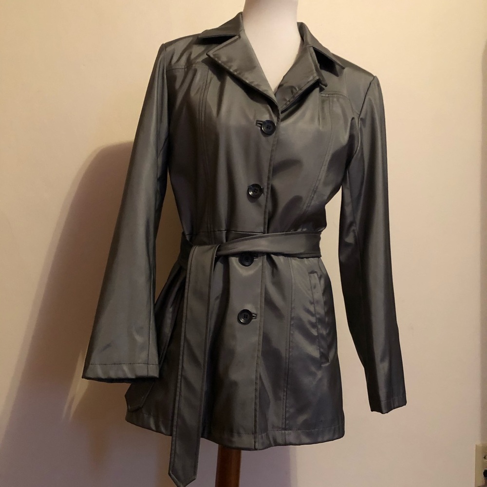 Braetan Size Small Silver Metallic Jacket - Picture 6 of 12
